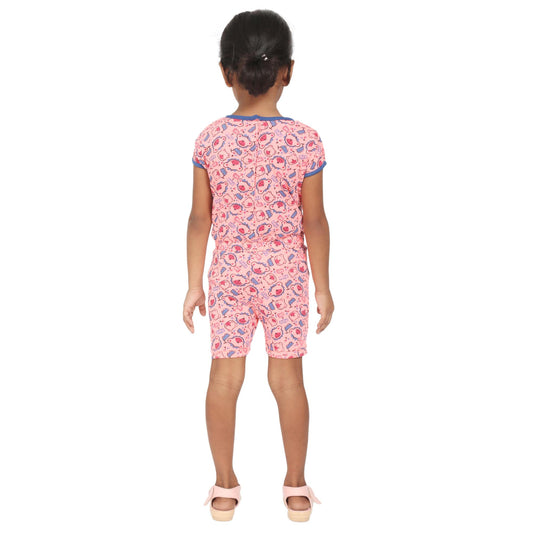 Kids Printed Jumpsuit