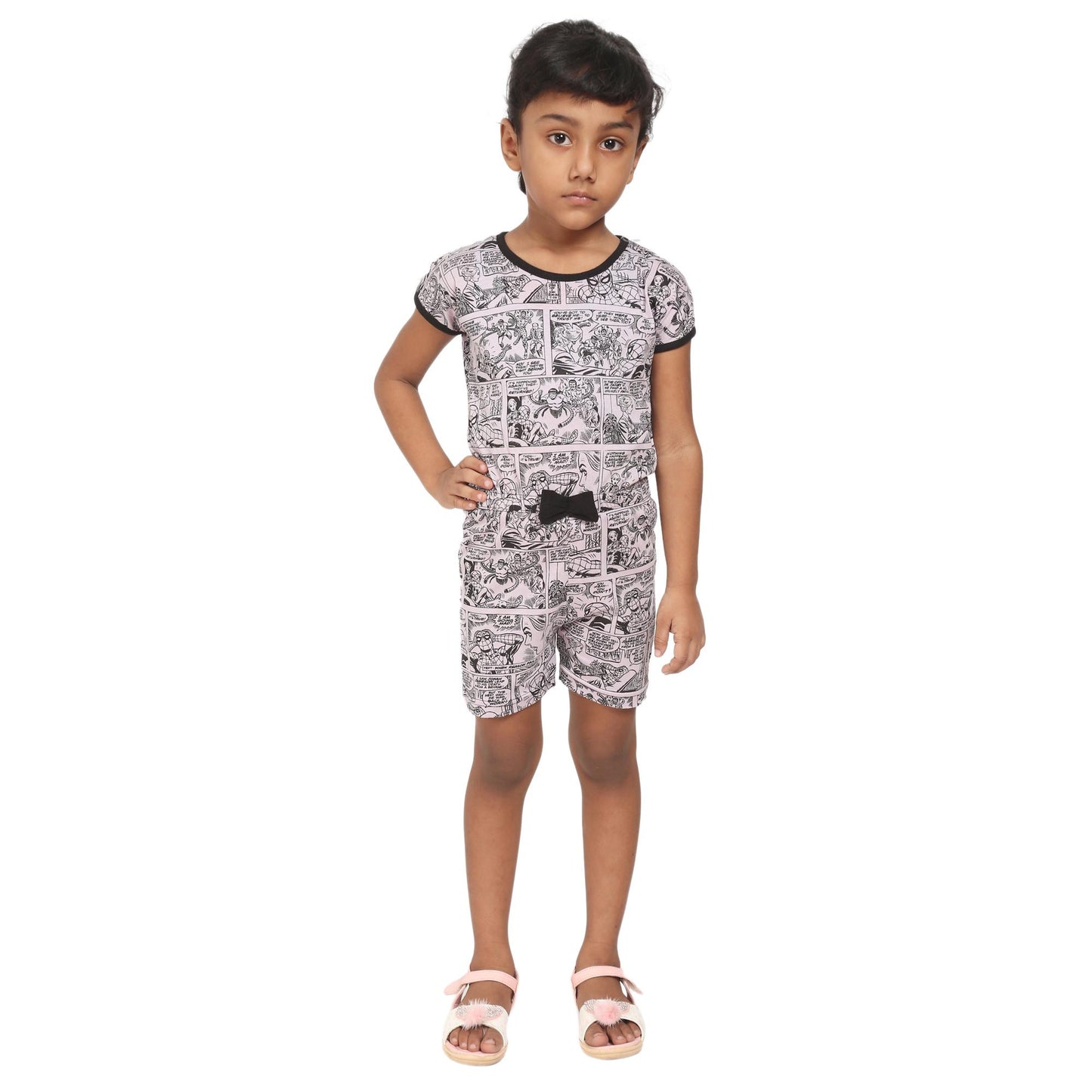 Kids Printed Jumpsuit