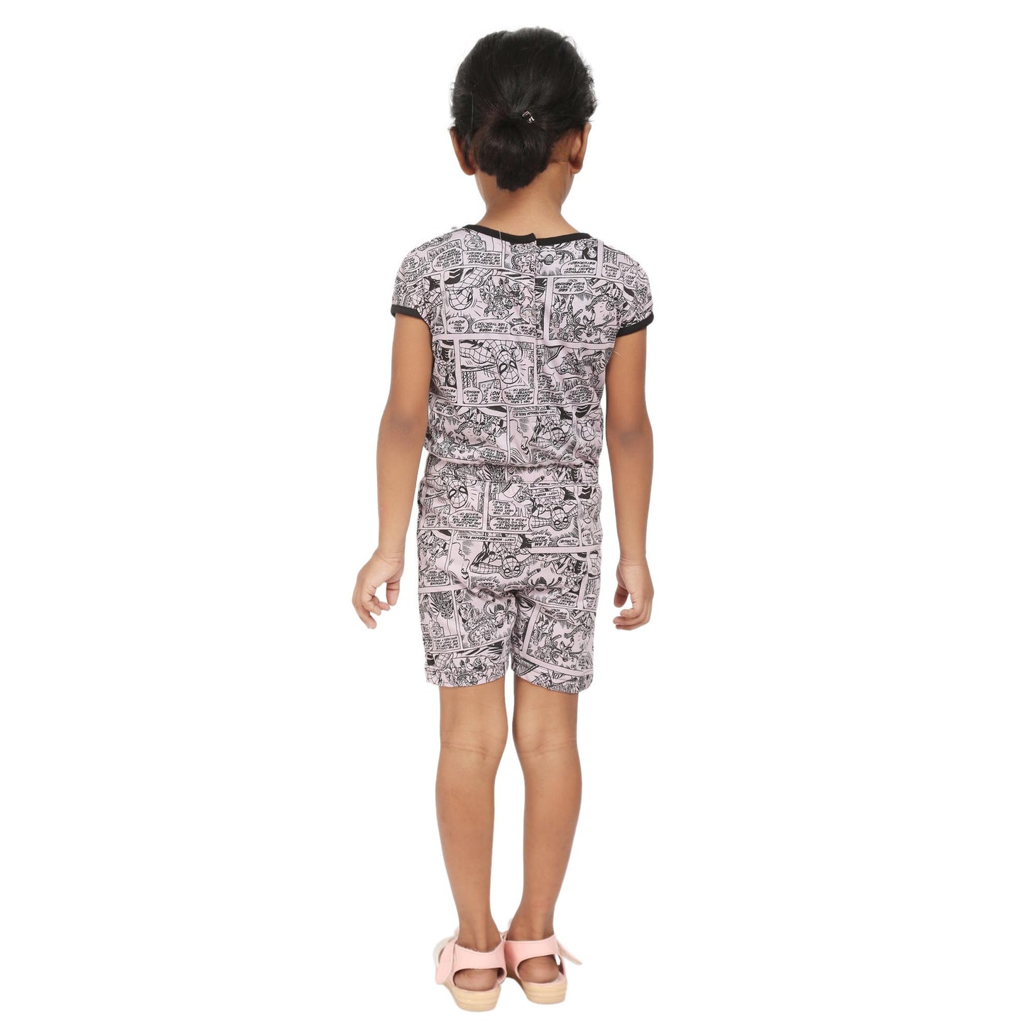 Kids Printed Jumpsuit